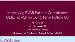 Improving EVAR Patient Compliance Utilizing VQI for Long Term Follow Up