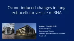 Ozone-induced changes in lung extracellular vesicle miRNA