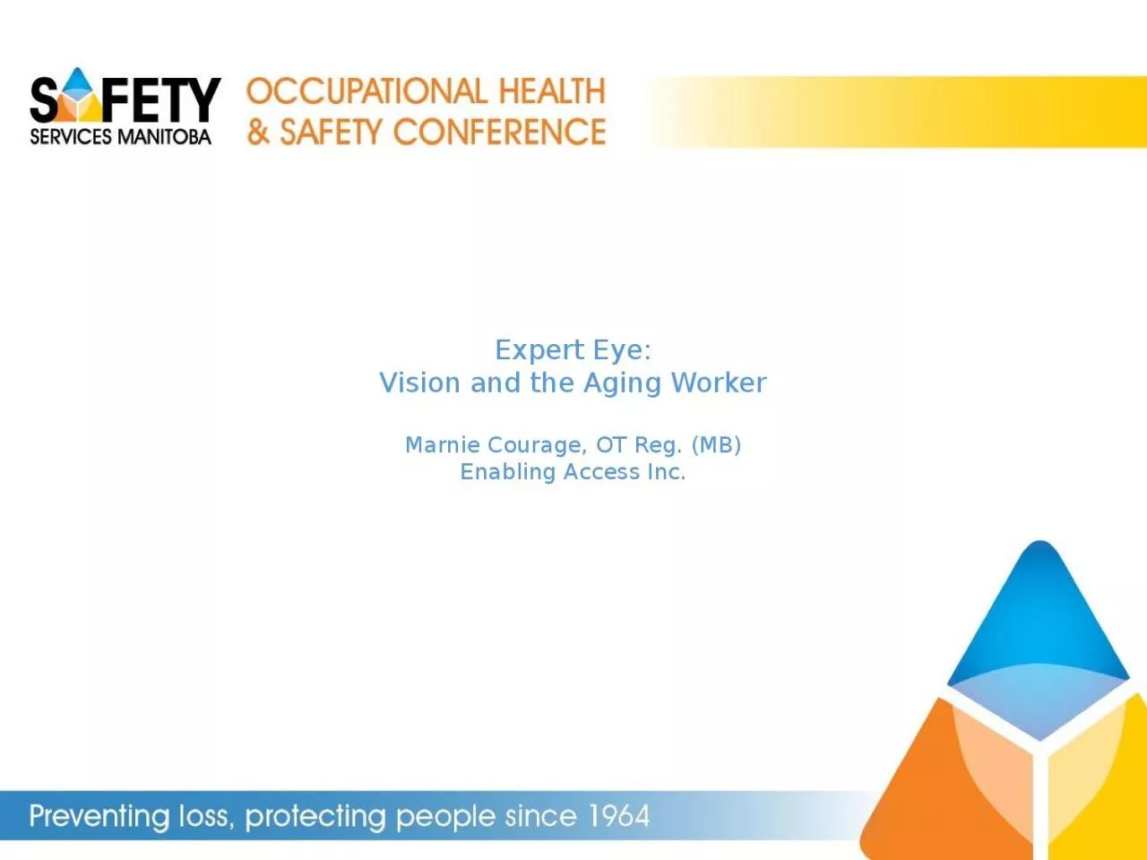 Expert Eye: Vision and the Aging Worker