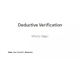 Deductive Verification Mooly