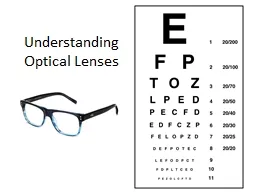 Understanding Optical Lenses