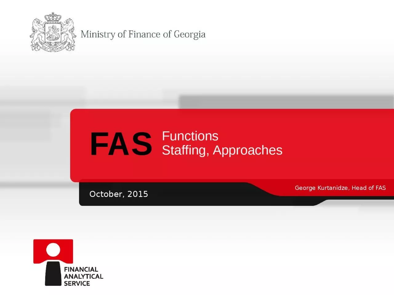 PPT-October , 201 5 Functions