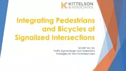 Integrating  Pedestrians