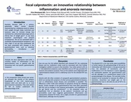 Fecal calprotectin: an innovative relationship between