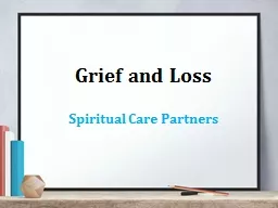 Grief and Loss Spiritual Care Partners