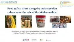 Food safety issues  along