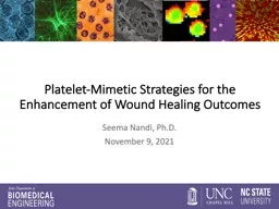 Platelet-Mimetic Strategies for the Enhancement of Wound Healing Outcomes