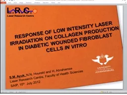 RESPONSE OF LOW INTENSITY LASER IRRADIATION ON COLLAGEN PRODUCTION IN DIABETIC WOUNDED