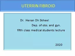 Dr.  Henan Dh Skheel