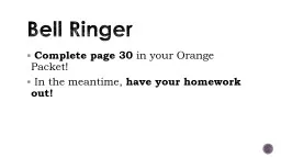 PPT-Bell Ringer Complete page 30