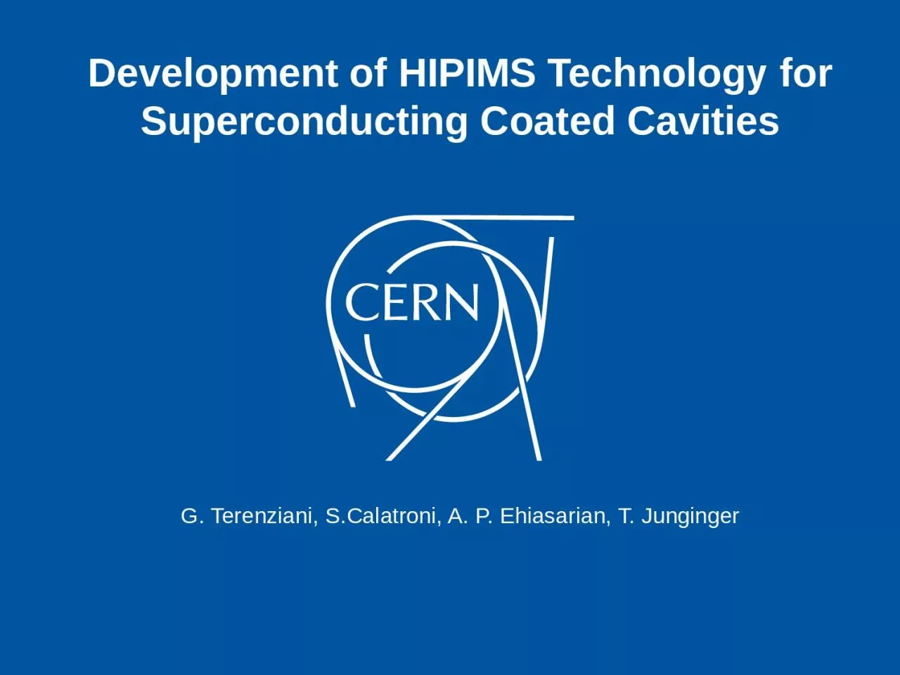 PPT-Development of HIPIMS Technology