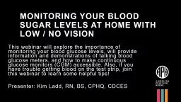 Monitoring Your Blood Sugar Levels at Home with