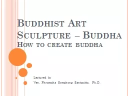 Buddhist Art  Sculpture – Buddha