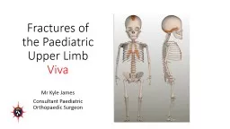 Fractures of the Paediatric Upper Limb