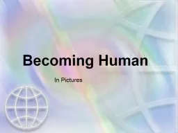 Becoming Human In Pictures