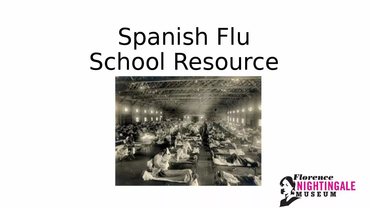 PPT-Spanish Flu School Resource