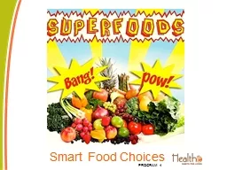 Smart Food Choices PROGRAM 4