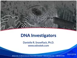 DNA Investigators Danielle R.