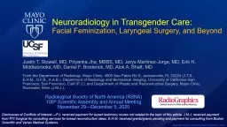 Neuroradiology in Transgender Care: