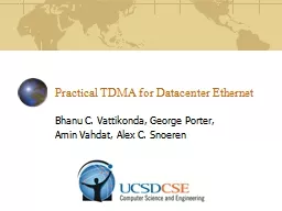 Practical TDMA for Datacenter Ethernet