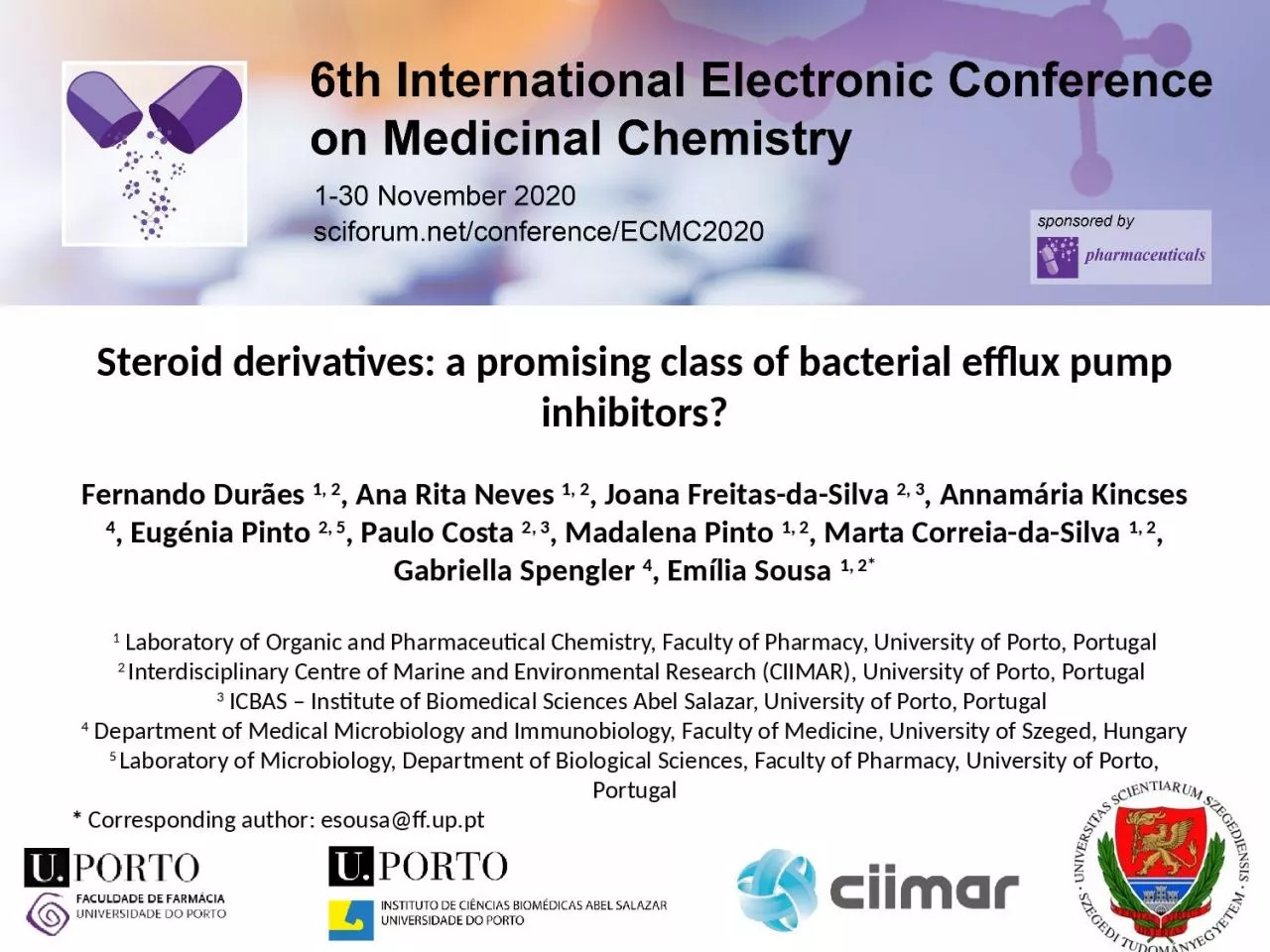 Steroid derivatives: a promising class of bacterial efflux pump inhibitors?