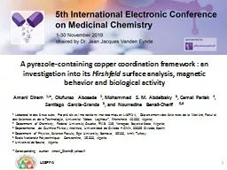 A  pyrazole -containing copper coordination framework : an investigation into its