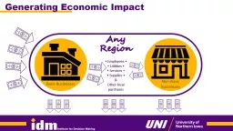 Generating Economic Impact
