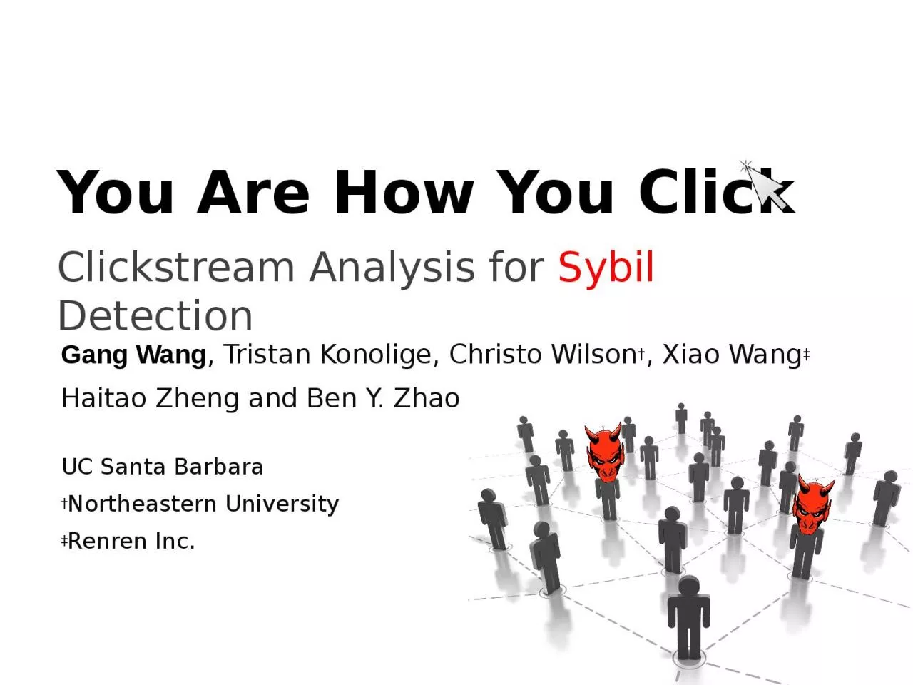 You Are How You Click Clickstream Analysis for