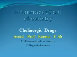 Assist . Prof . Karima  F. Ali