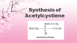 Synthesis  of  Acetylcystiene