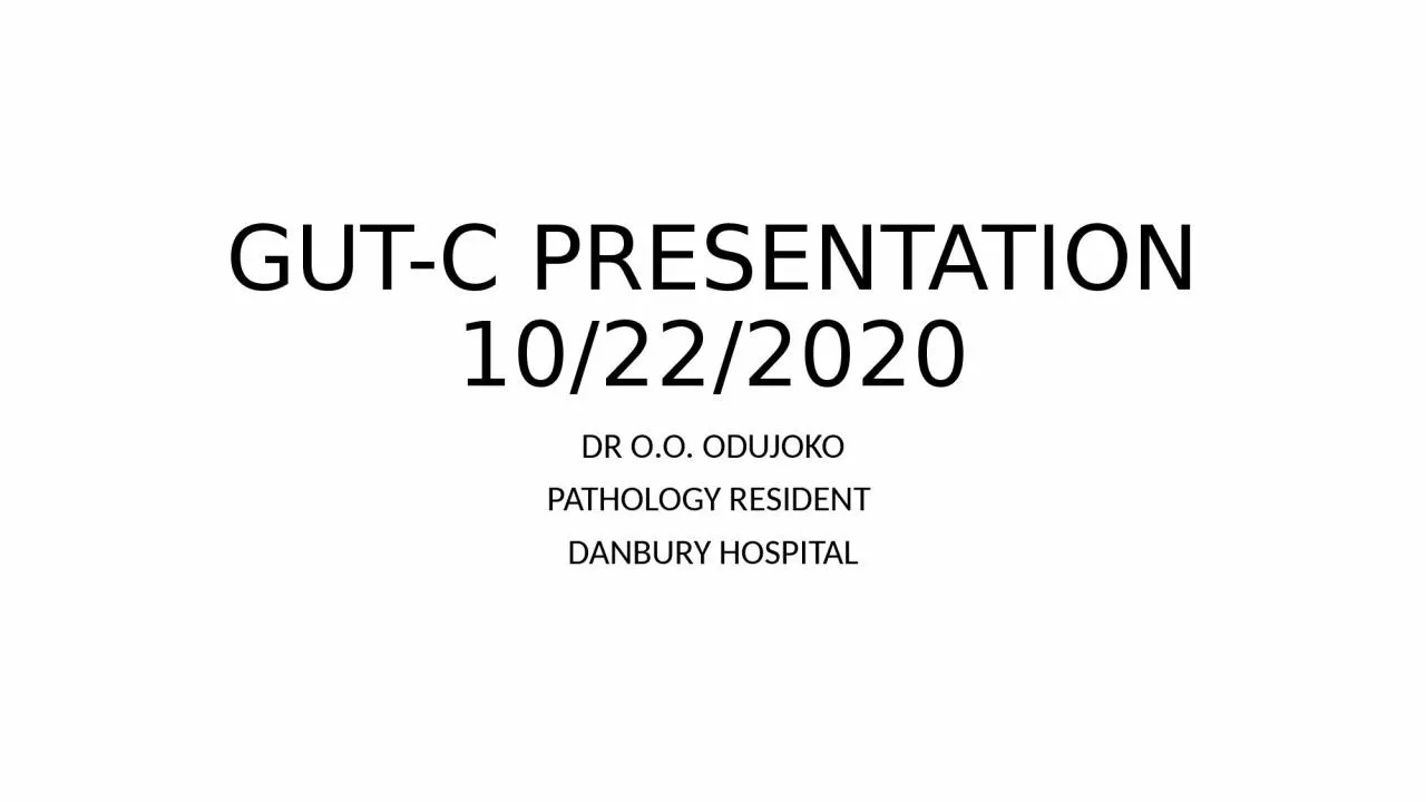 GUT-C PRESENTATION 10/22/2020