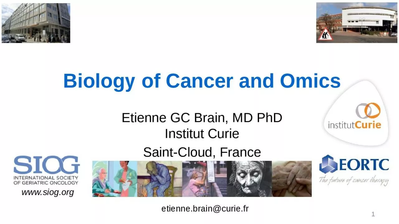 Biology of Cancer and  Omics