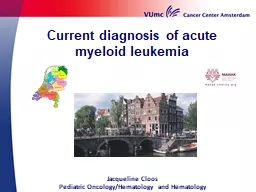 Current diagnosis of  acute