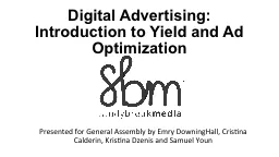 Digital  Advertising: Introduction