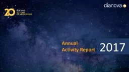 Annual  Activity Report 2017