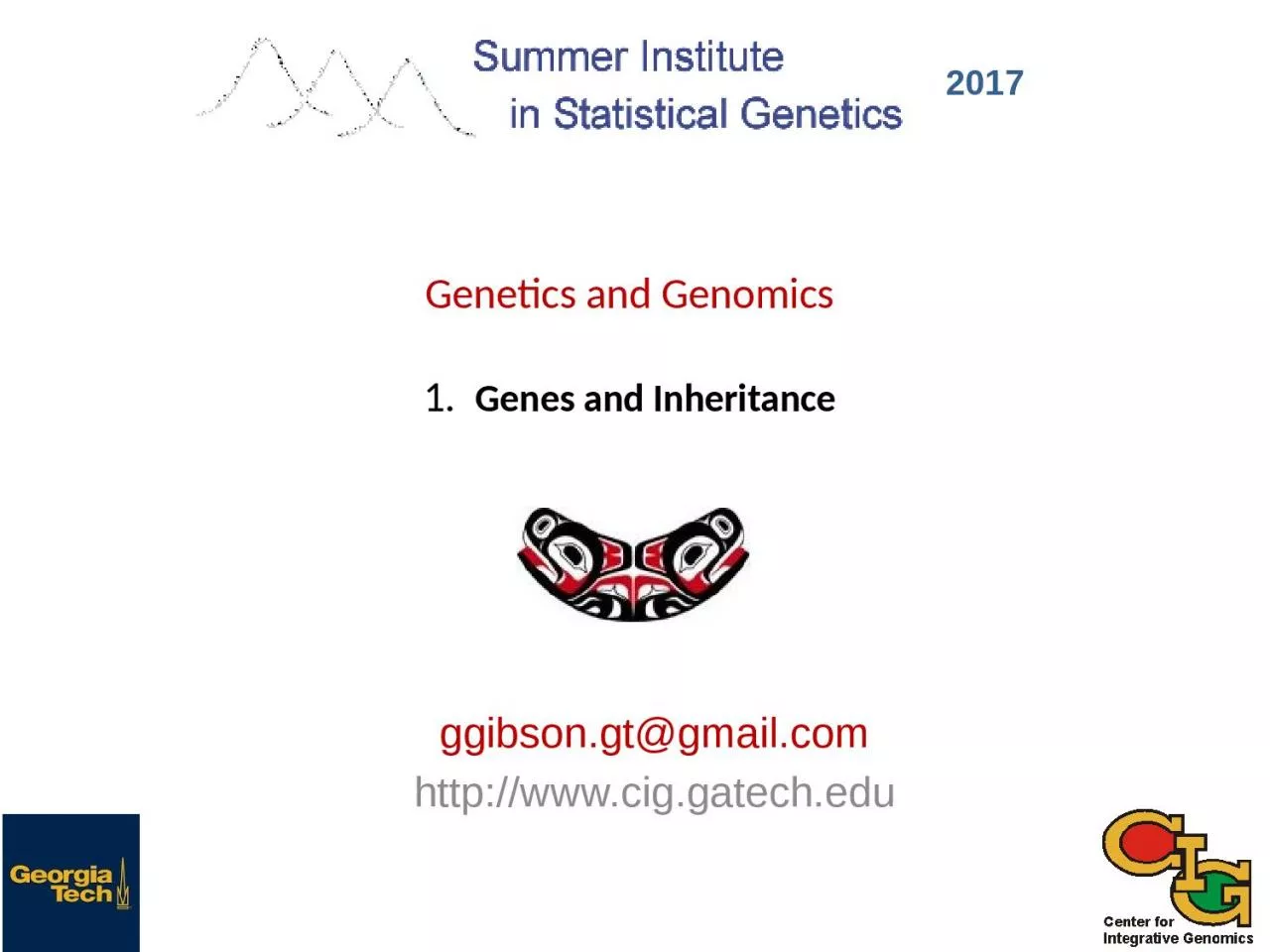 PPT-Genetics and Genomics 1.