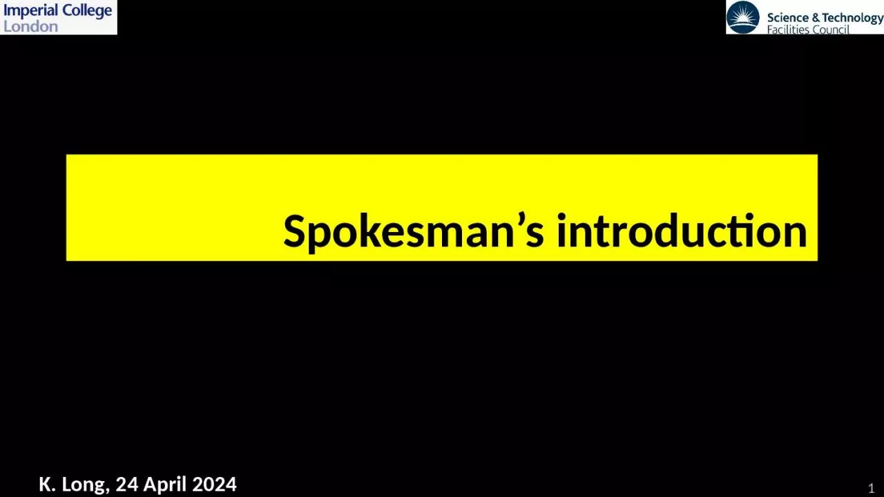 PPT-Spokesman’s introduction