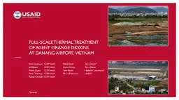 FULL-SCALE THERMAL TREATMENT