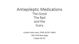 Antiepileptic Medications