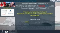 Welcome Arctic minded Professionals to