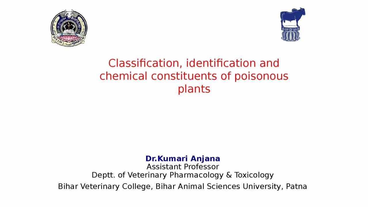 PPT-Dr.Kumari Anjana Assistant Professor