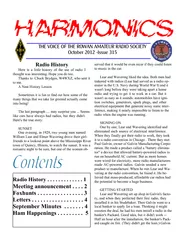 THE VOICE OF THE ROWAN AMATEUR RADIO SOCIETYOctober 2012 -Issue 315Rad