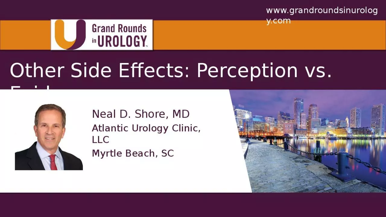 Neal D. Shore, MD Atlantic Urology Clinic, LLC