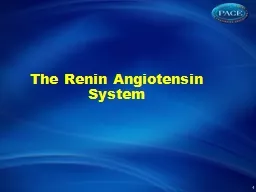 1 The  Renin   Angiotensin