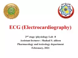 ECG (Electrocardiography)