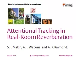 May 26, 2011 Attentional