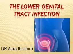 The lower genital tract infection
