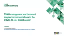 ESMO-Recommendations-Covid-19-Breast-Cancer-Slide-Set