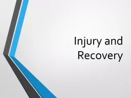 Injury and Recovery Exercise Injuries