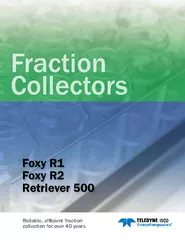 Reliable, ef�cient fraction collection for over 40 years
..